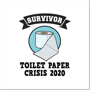 Product of the Year Toilet Paper Corona Survivor Pandemic Funny Posters and Art